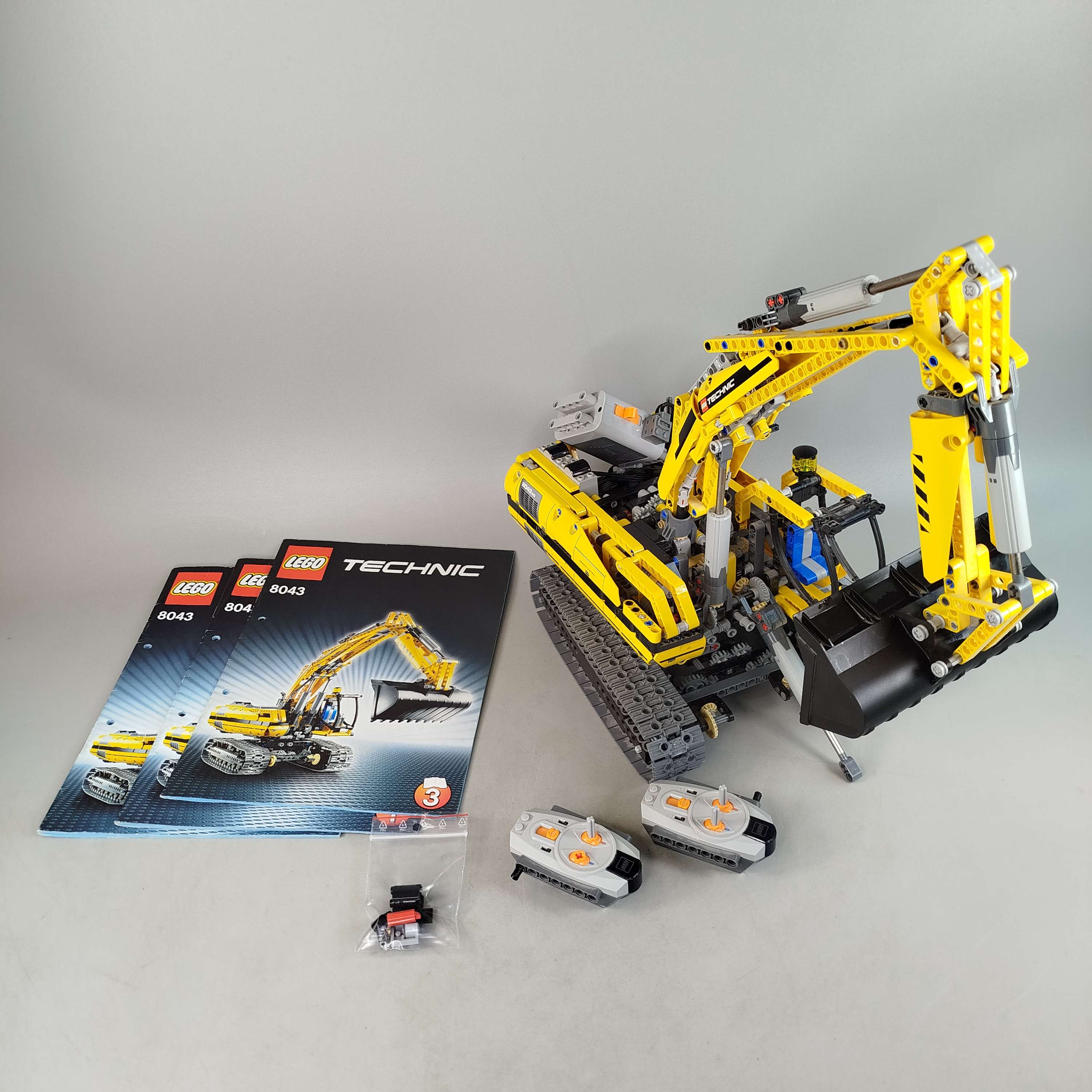 LEGO Technik 8043 Raupenbagger ⚙️🧱, gebraucht, ab 10 11 12 Jahre | ✅ geprüft